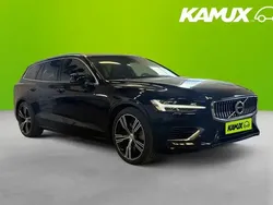 Svart Begagnad 2022 Volvo V60 Inscription Kombi | 414 900 kr (Marknadspris)