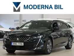 Svart Begagnad 2019 Peugeot 508 GT-line Kombi | 154 900 kr (Marknadspris)