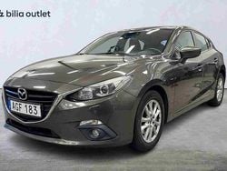 Brun Begagnad 2014 Mazda 3 Inclusive Halvkombi | 104 900 kr (Bra pris)