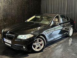 Svart Begagnad 2016 BMW 520 Sedan | 169 500 kr (Marknadspris)