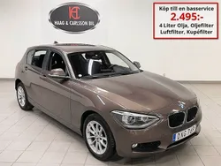 Brun Begagnad 2015 BMW 116 Halvkombi | 112 900 kr