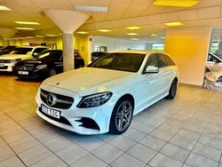Vit Begagnad 2019 Mercedes C200 AMG line Kombi | 275 000 kr (Marknadspris)