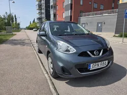 Grå Begagnad 2015 Nissan Micra Halvkombi | 48 900 kr (Bra pris)