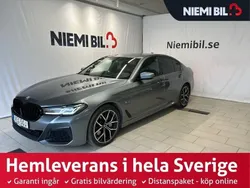 Blå Begagnad 2021 BMW 545e M Sport Sedan | 539 900 kr (Marknadspris)