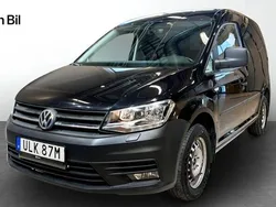 Svart Begagnad 2020 VW Caddy Minibuss | 144 900 kr (Marknadspris)