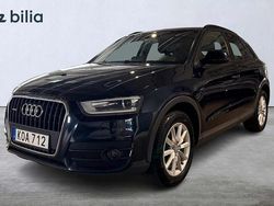 Blå Begagnad 2013 Audi Q3 Design SUV | 139 000 kr (Marknadspris)