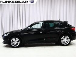 Svart Begagnad 2020 Seat Leon FR Sport Halvkombi | 199 900 kr (Marknadspris)