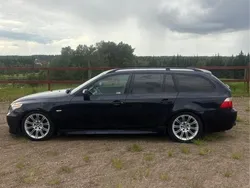 Svart Begagnad 2007 BMW 525 M Sport Kombi | 46 000 kr (Marknadspris)