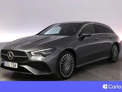 Mörkgrå (grå) Begagnad 2024 Mercedes CLA250e Shooting Brake AMG Kombi | 405 900 kr (Marknadspris)