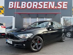Svart Begagnad 2013 BMW 125 Sport Line Halvkombi | 159 000 kr