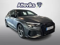 Daytonagrå pärleffekt Begagnad 2022 Audi A3 S-Line | 339 900 kr (Dyr)