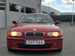 Röd Begagnad 2001 BMW 320 M Sport Sedan | 40 000 kr (Marknadspris)