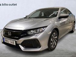 Silver Begagnad 2018 Honda Civic Comfort Halvkombi | 139 900 kr (Marknadspris)