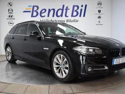 Svart Begagnad 2016 BMW 520 M Sport Kombi | 199 500 kr (Superpris)