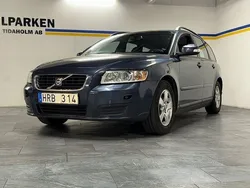 Blå Begagnad 2008 Volvo V50 Kinetic Kombi | 49 900 kr (Marknadspris)