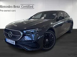 Grå (grey) Begagnad 2025 Mercedes E300 Advanced Sedan | 779 900 kr (Dyr)