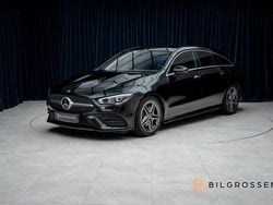 Svart Begagnad 2019 Mercedes CLA200 Shooting Brake AMG Kombi | 289 900 kr (Marknadspris)