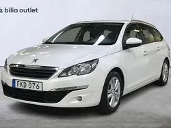 Vit Begagnad 2015 Peugeot 308 Active Kombi | 79 900 kr (Bra pris)