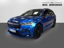 Blå Begagnad 2022 Skoda Enyaq iV SportLine SUV | 419 800 kr (Marknadspris)