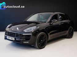 Svart Begagnad 2015 Porsche Macan Turbo SUV | 419 800 kr
