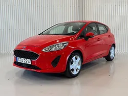 Röd Begagnad 2018 Ford Fiesta Trend Halvkombi | 109 900 kr (Marknadspris)