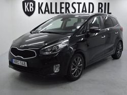 Svart Begagnad 2015 Kia Carens Minibuss | 104 900 kr (Marknadspris)