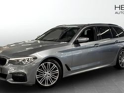 Blå (grey) Begagnad 2019 BMW 520 M Sport Kombi | 268 700 kr (Dyr)