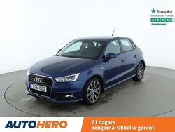 Blå Begagnad 2017 Audi A1 Sportback S-Line Halvkombi | 154 000 kr (Marknadspris)