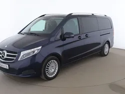 Mörkblå (blå) Begagnad 2016 Mercedes V250 Minibuss | 342 000 kr (Marknadspris)