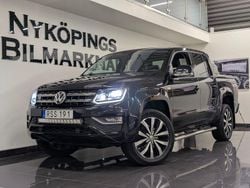 Svart Begagnad 2018 VW Amarok Aventura Pickup | 229 900 kr (Bra pris)