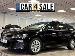 Svart Begagnad 2014 VW Golf VII Kombi | 74 900 kr (Marknadspris)