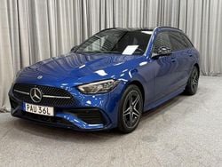 Spectrical blue metallic Begagnad 2022 Mercedes C300 AMG Kombi | 327 900 kr (Marknadspris)