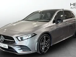 Mörkgrå (grey) Begagnad 2018 Mercedes A200 AMG Kombi | 244 900 kr (Marknadspris)