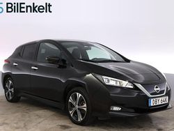 Svart Begagnad 2021 Nissan Leaf 360º Halvkombi | 209 900 kr (Lite dyr)