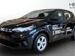 Svart (black) Ny 2025 Dacia Sandero Essentiel Halvkombi | 200 700 kr (Marknadspris)