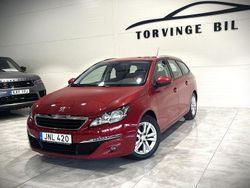 Mörkröd (röd) Begagnad 2015 Peugeot 308 Active Kombi | 74 000 kr (Marknadspris)