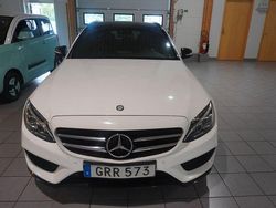 Vit Begagnad 2015 Mercedes C250 AMG line Kombi | 147 000 kr (Marknadspris)