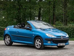 Blå Begagnad 2003 Peugeot 206 CC Cab | 25 000 kr (Marknadspris)