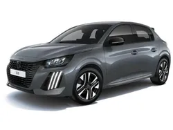 Grå Begagnad 2024 Peugeot 208 Allure Halvkombi | 289 900 kr