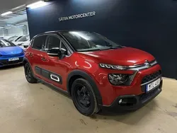 Röd Begagnad 2022 Citroën C3 PureTech Halvkombi | 169 900 kr (Marknadspris)