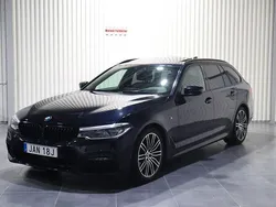 Svart Begagnad 2019 BMW 530 M Sport Kombi | 359 900 kr (Marknadspris)