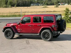 Röd Begagnad 2021 Jeep Wrangler Unlimited Sahara SUV | 488 000 kr