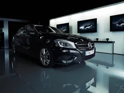 Svart Begagnad 2015 Mercedes A180 Style Halvkombi | 98 900 kr (Marknadspris)