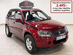 Röd Begagnad 2005 Suzuki Grand Vitara SUV | 59 000 kr (Bra pris)