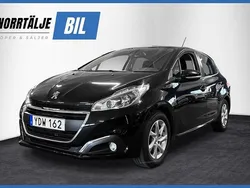Svart Begagnad 2016 Peugeot 208 Halvkombi | 59 900 kr (Superpris)