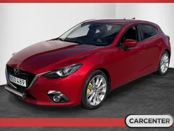Röd Begagnad 2016 Mazda 3 Inclusive Halvkombi | 119 500 kr (Marknadspris)