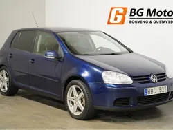 Mörkblå Begagnad 2008 VW Golf VI Trendline Halvkombi | 29 900 kr (Marknadspris)