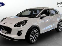 Vit (white) Begagnad 2023 Ford Puma Gen-E Titanium Halvkombi | 199 900 kr (Bra pris)