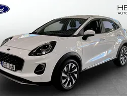 Vit (white) Begagnad 2023 Ford Puma Gen-E Titanium Halvkombi | 199 900 kr (Bra pris)