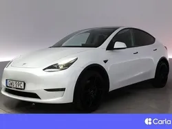 Vit Begagnad 2021 Tesla Model Y Long Range SUV | 340 900 kr (Superpris)